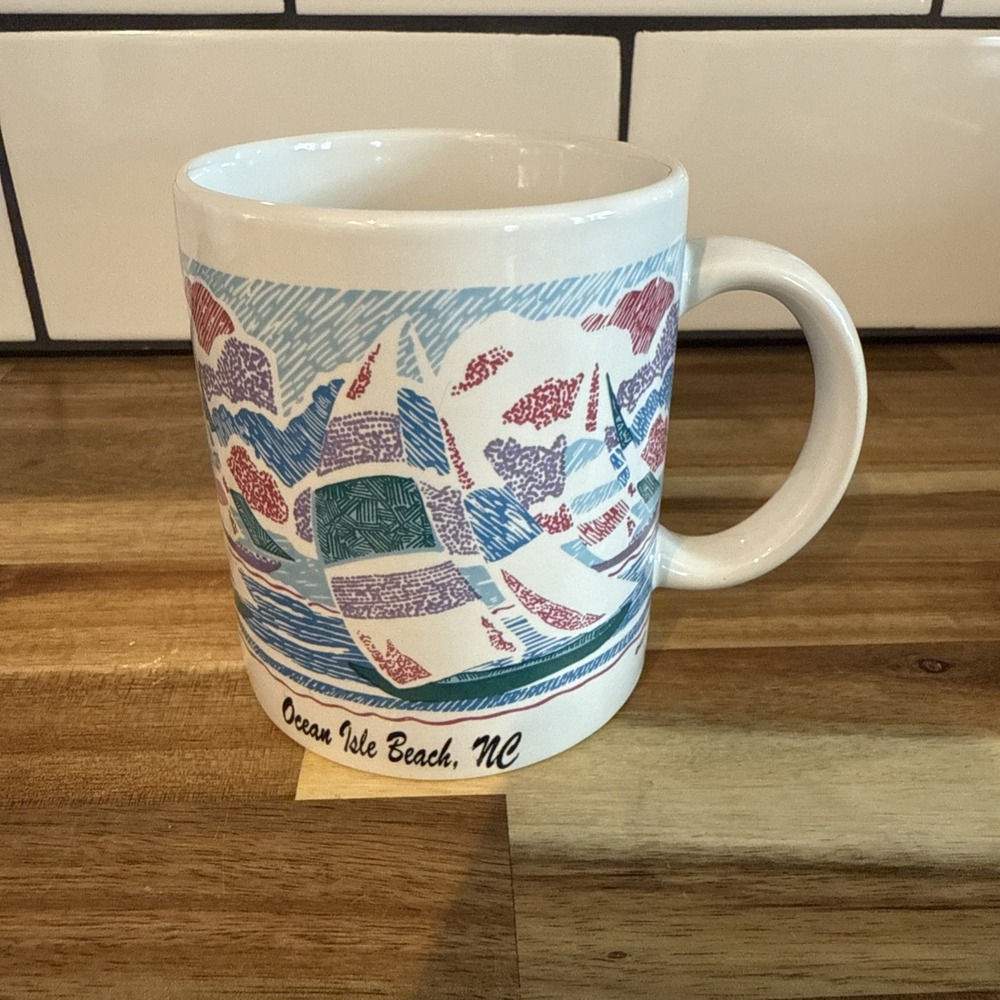 Ocean Isle Beach NC Souvenir‎ Ceramic Mug